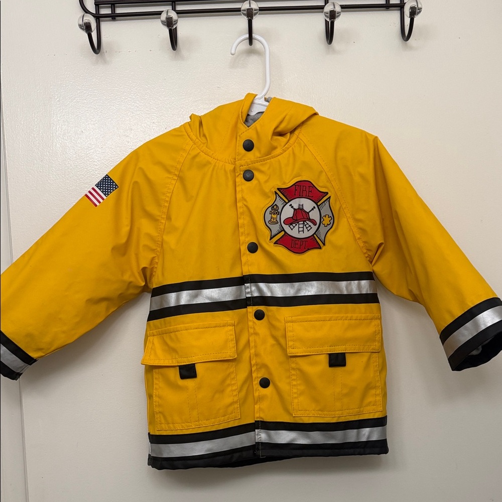 Western Chief Kids' Yellow Firefighter Raincoat